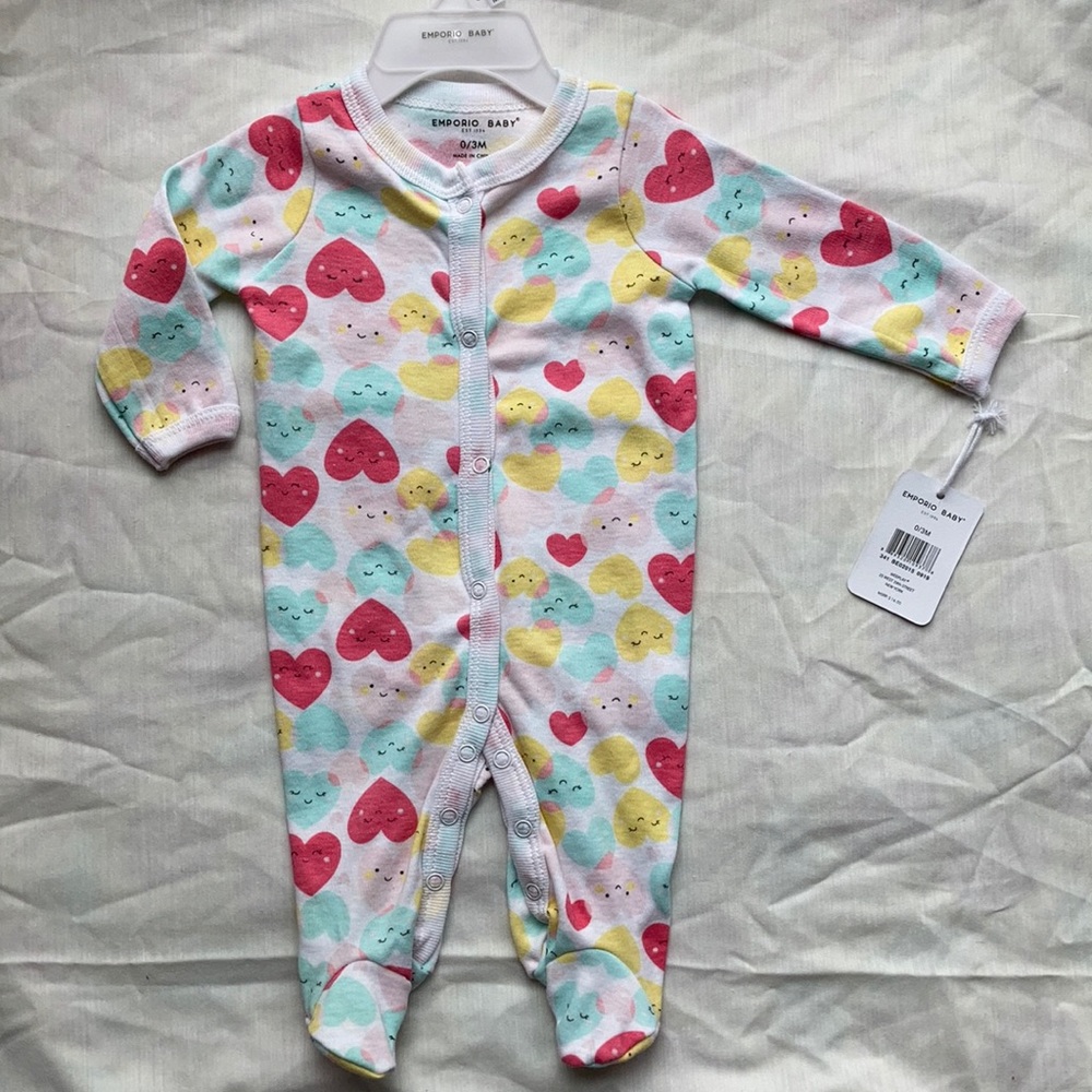 🎉Emporio Baby onesie 0/3 months NWT